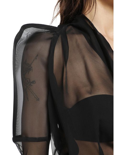 Rick Owens Black Temple Combo Metro Jkt