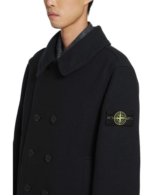 Stone Island Black 4100040 Jacket for men