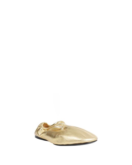 Alaïa White Supple Leather Slippers