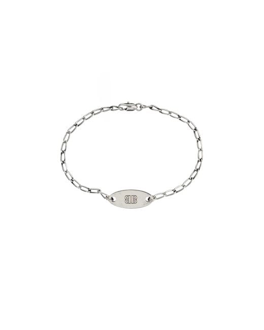 Balenciaga Metallic Everyday Bracelet for men