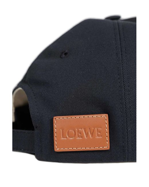 Loewe Black Classic Embroidery Cap