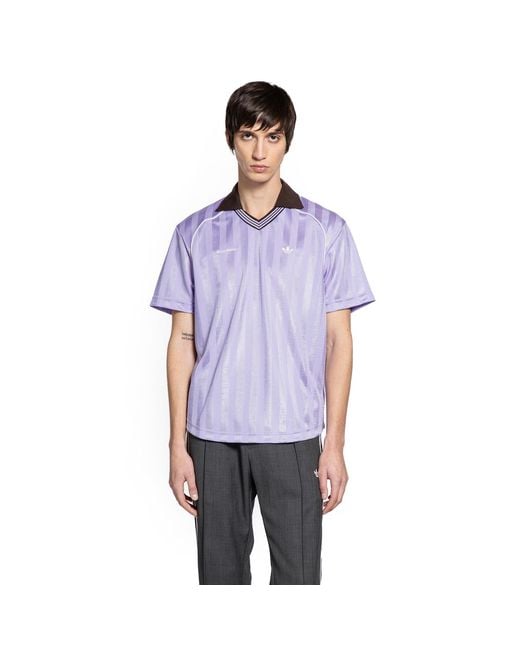Adidas Purple Wales Bonner Football Tee for men
