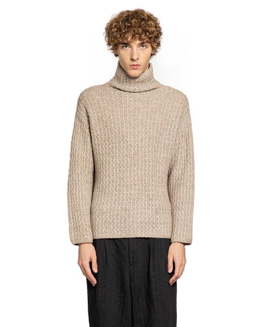 Forme D'expression Natural Chunky High Neck Jumper for men