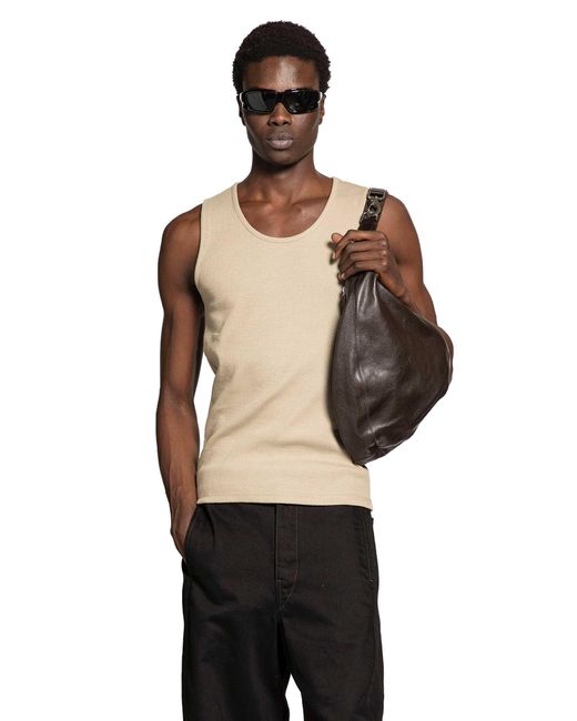 Lemaire Natural Rib Tank Top for men