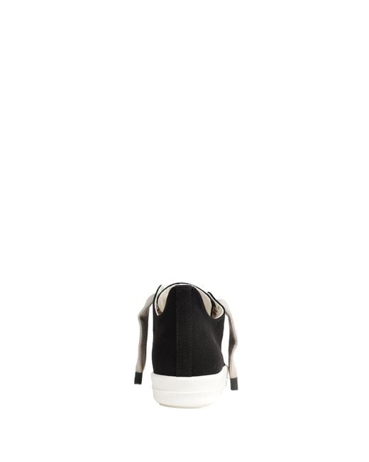 Rick Owens Black Tower Jumbolace Low Sneaks for men