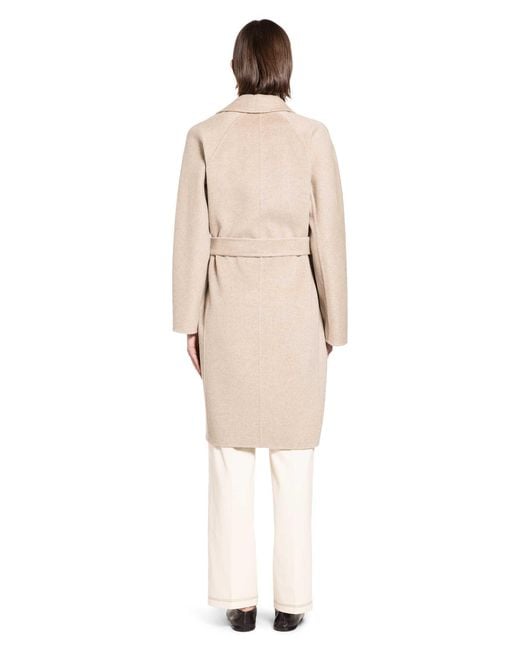 Max Mara Natural Cashmere Robe Coat