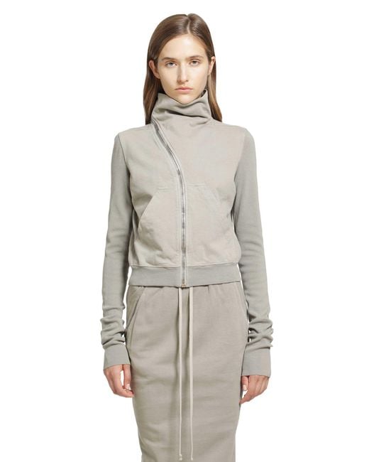 Rick Owens Gray Tower Mountain Sweat