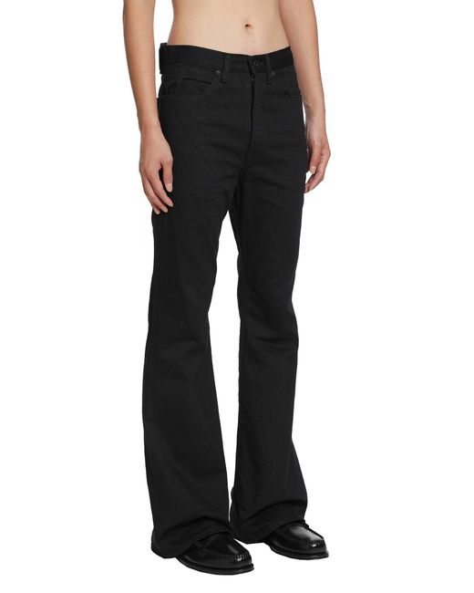 Kapital Black 14Oz Denim 5P Okabello Jeans for men