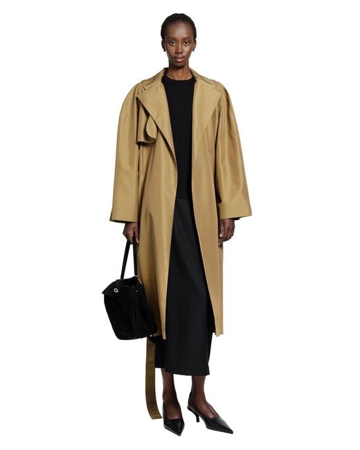 The Row Metallic Amapola Coat