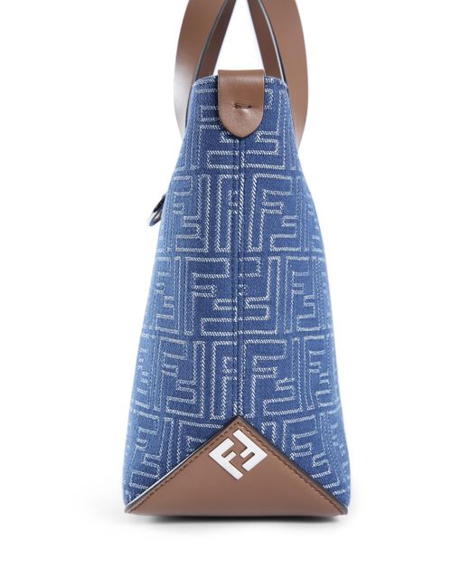 Fendi Blue Tote Bags for men