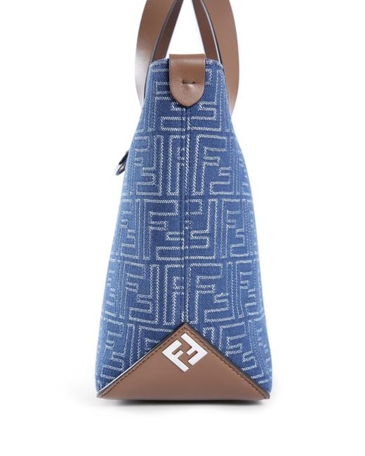 Fendi Blue Tote Bags for men