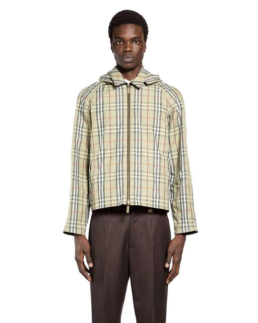 Burberry Green Light Jackets for men
