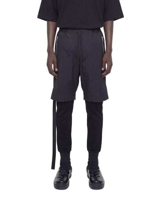 NVL-GARDE Blue Dbl Layer Pants for men
