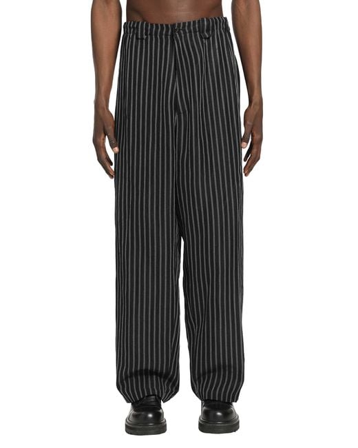Willy Chavarria Black Toluca Pants for men