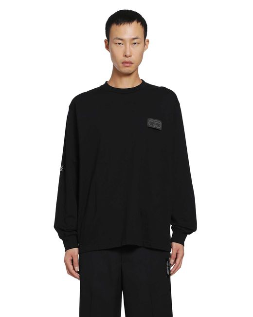 Undercover Black Up2F4809 Long Sleeve T-Shirt for men