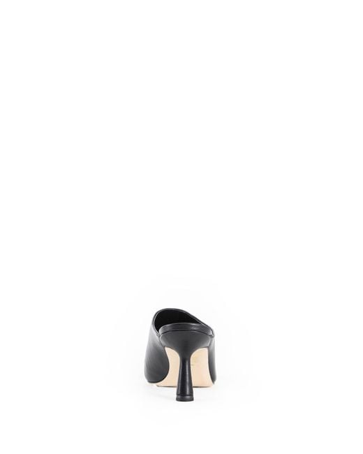 Aeyde Black Mila Slingback Mules