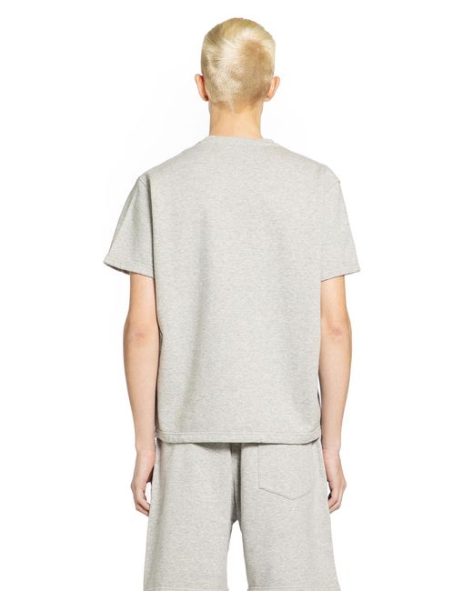 Givenchy Gray Short Sleeve Sweatshirt for men