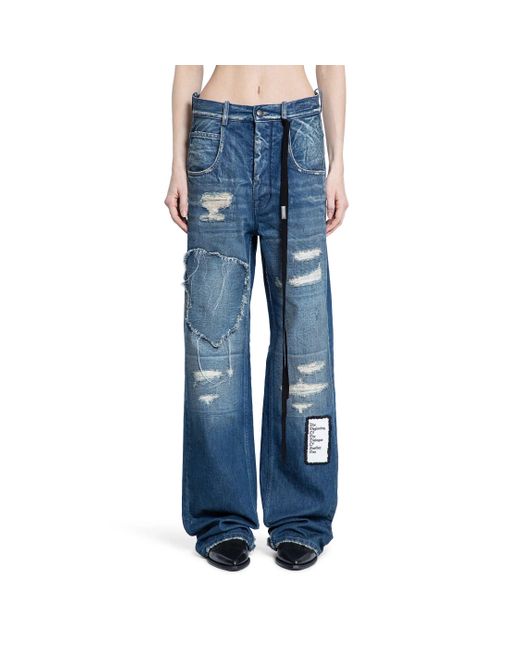 Ann Demeulemeester Blue Jeans Claire 5 Tasche Comfort