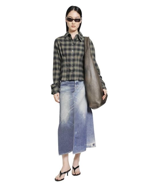 Our Legacy Blue Craft Skirt
