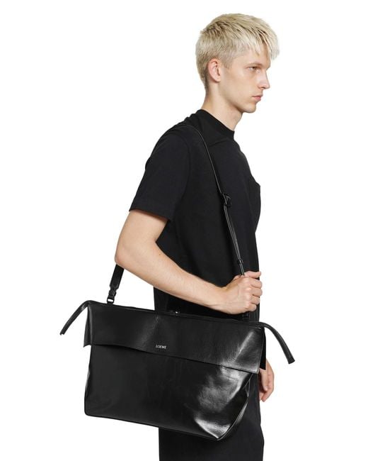 Loewe Black Large Switch Tote Bag for men