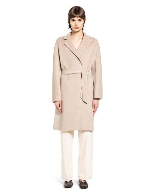 Max Mara Natural Cashmere Robe Coat