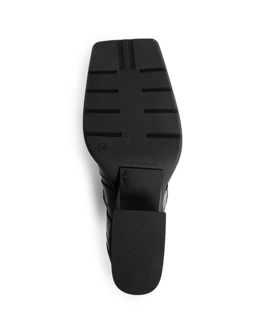 Miista Black Goldie Wedge Brougues