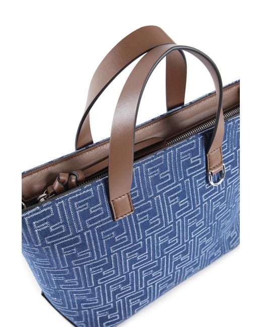 Fendi Blue Tote Bags for men