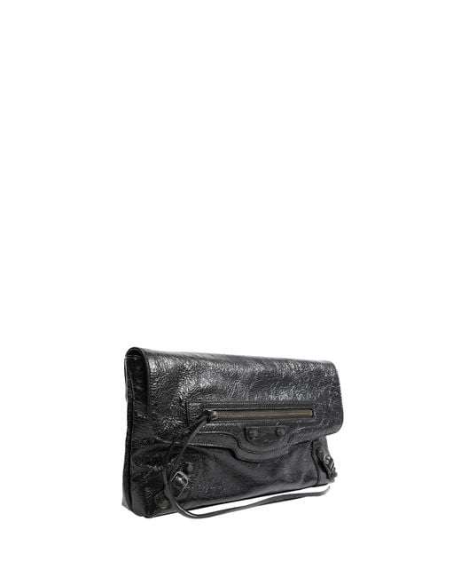 Balenciaga Black Le City Clutch