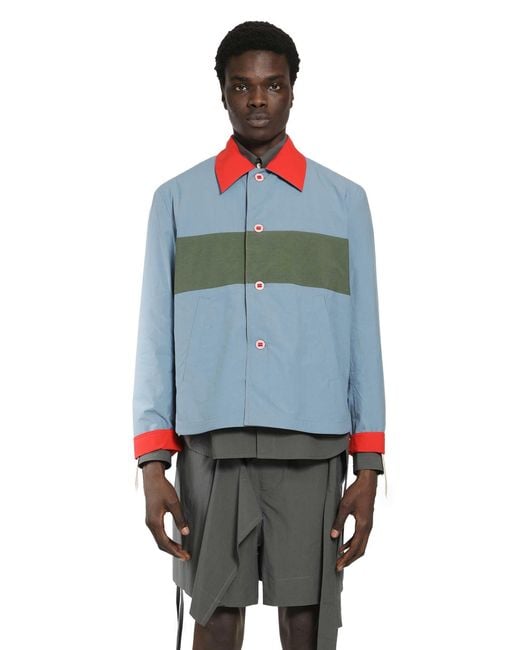 Craig Green Blue Reversible Worker Jacket for men