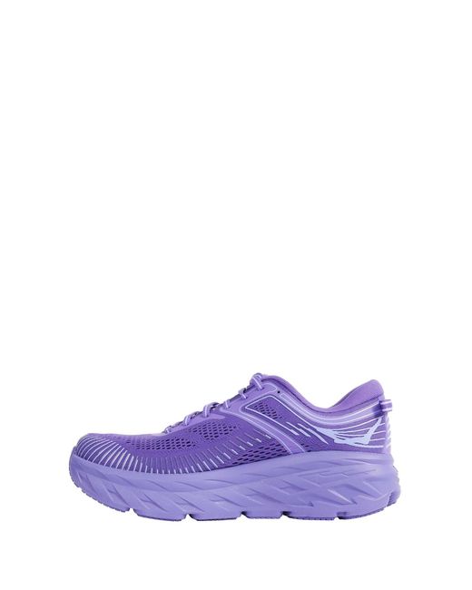 Hoka One One Purple Bondi 7 Sneakers