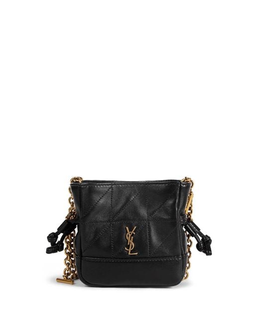 Saint Laurent Black Jamie Belt Bag