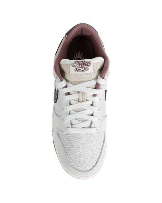 Nike White Dunk Low Retro Se Sneakers for men