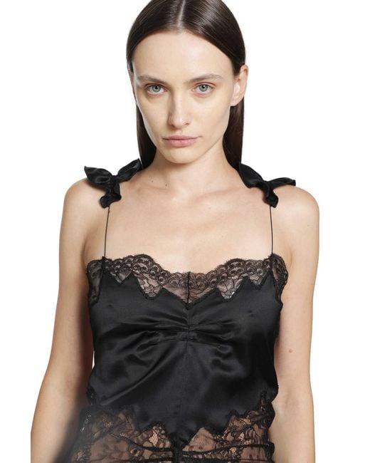The Attico Black Midi Dress