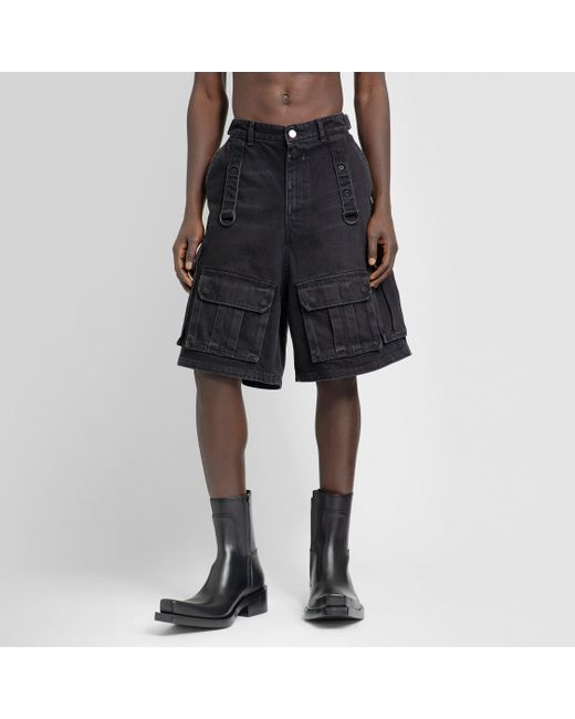 Vetements Gray Vetets Shorts for men