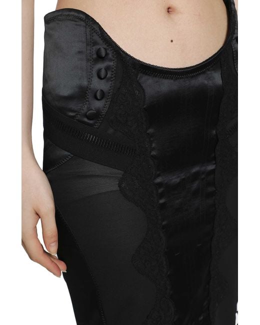 Dilara Findikoglu Black Behinf The Window Skirt