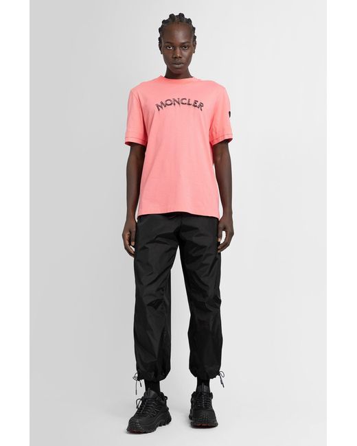 Moncler Pink T-shirts for men