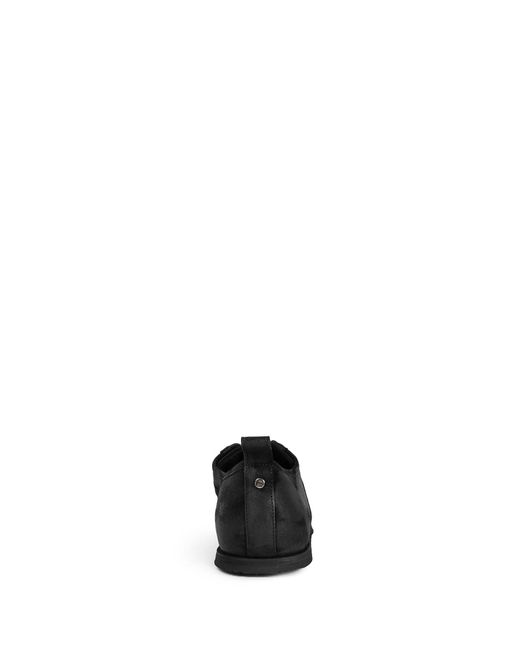 Ann Demeulemeester Black Siru Low-Top Boxing Sneakers for men