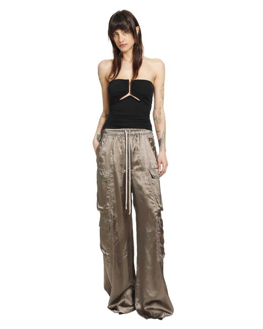 Rick Owens Brown Temple Cargobelas