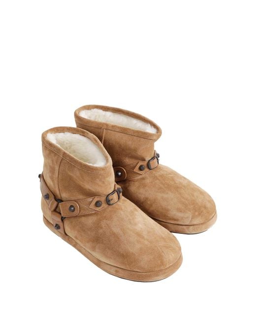 Balenciaga Natural Alaska Soft Boots