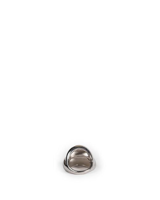 Panconesi White Double Blow Up Ring for men