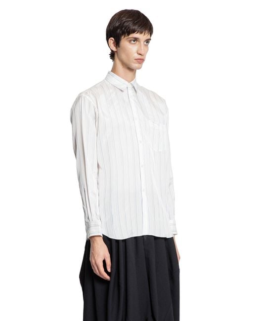 Comme des Garçons White Pocket Shirt for men