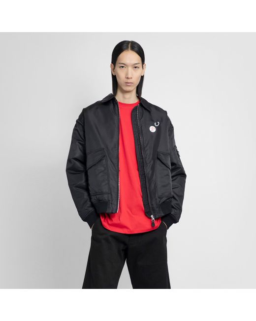 Fred perry red on sale jacket