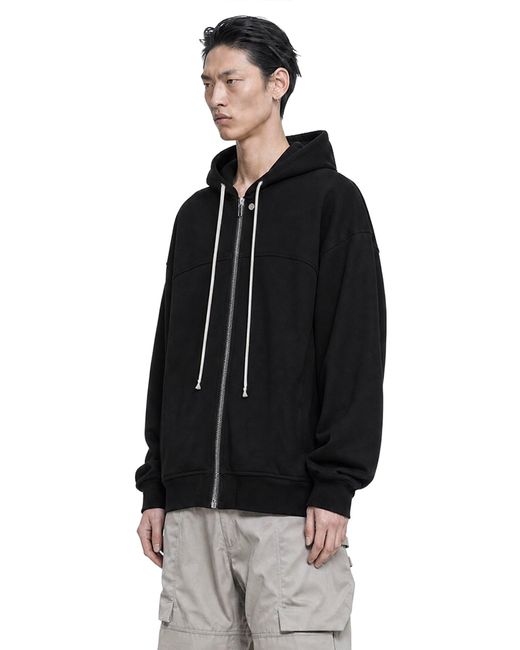 Rick Owens Black Tower Windbreaker for men