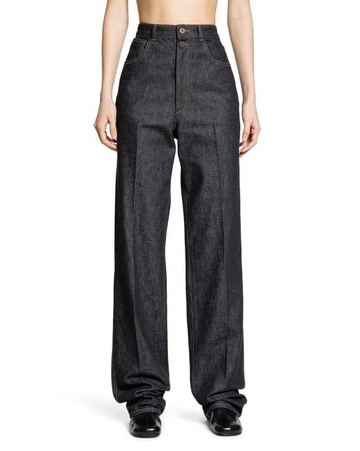 Lemaire Black Trousers for men