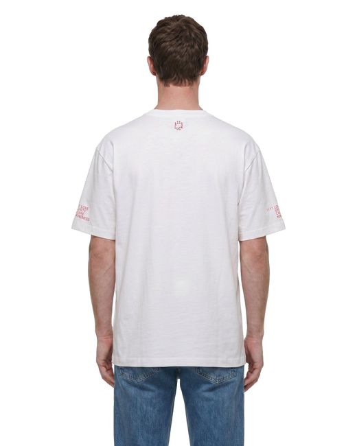 11:11LUCK White Antonioli Exclusive Spiritually Awake Tee for men