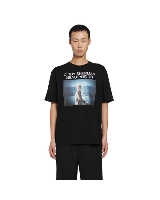 Undercover Black Cindy Sherman T-Shirt for men