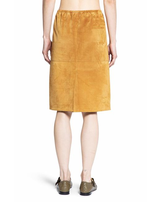 Bottega Veneta Yellow Skirts