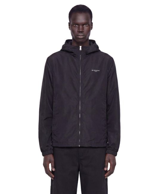 Givenchy Blue Regular Fit Windbreaker for men