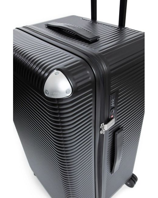 Fpm Gray Bank Zip Deluxe Trunk On Wheels for men