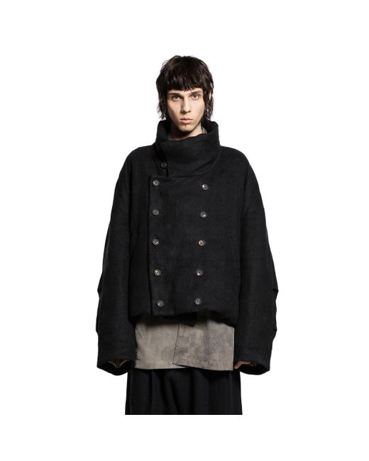 Ziggy Chen Black Sort Duvet Jacket for men
